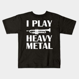 Trompete heavy metal Kids T-Shirt